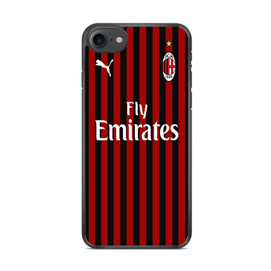 Serie A AC Milan Jersey iPhone 8 Case