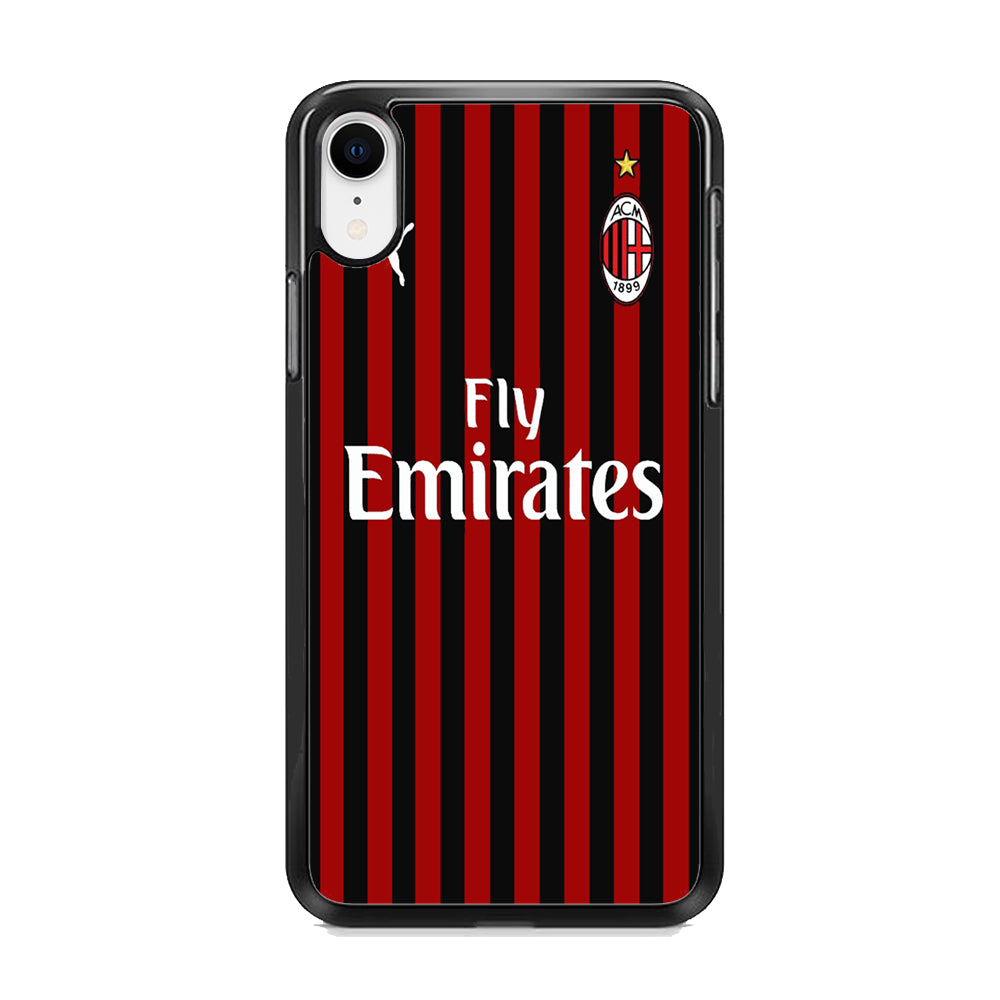 Serie A AC Milan Jersey iPhone XR Case