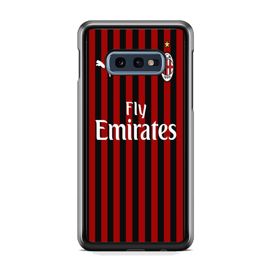 Serie A AC Milan Jersey Samsung Galaxy S10E Case