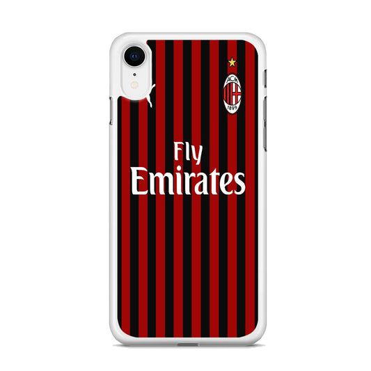 Serie A AC Milan Jersey iPhone XR Case