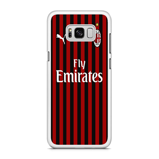 Serie A AC Milan Jersey Samsung Galaxy S8 Plus Case