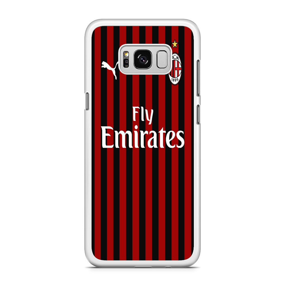 Serie A AC Milan Jersey Samsung Galaxy S8 Case