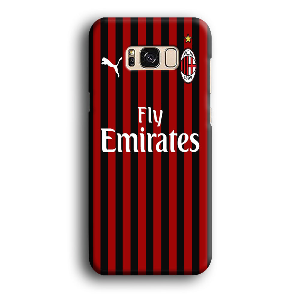 Serie A AC Milan Jersey Samsung Galaxy S8 Case