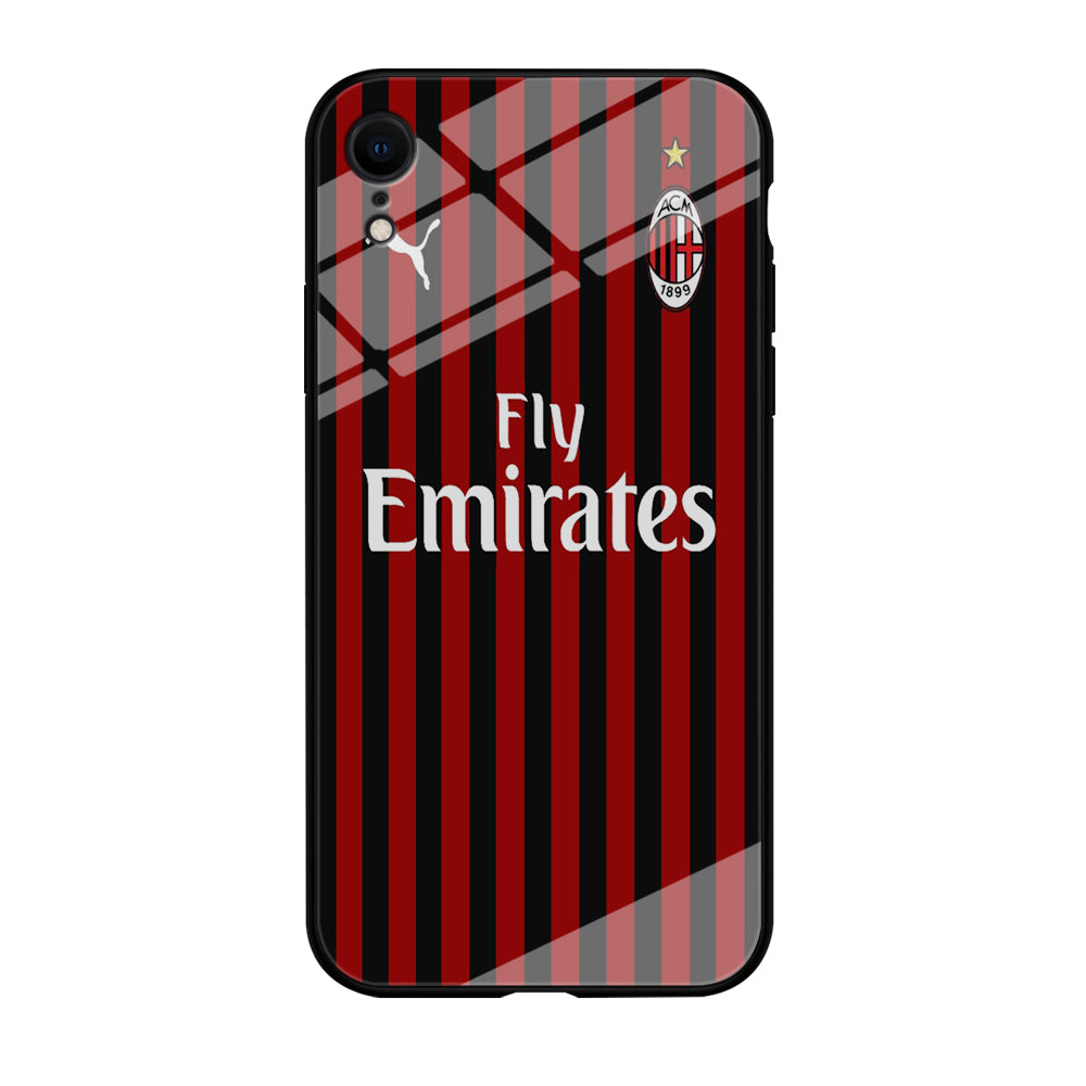 Serie A AC Milan Jersey iPhone XR Case