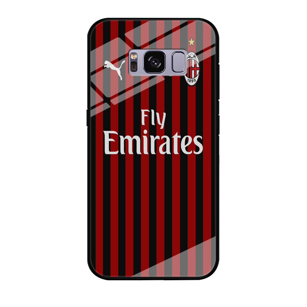 Serie A AC Milan Jersey Samsung Galaxy S8 Case