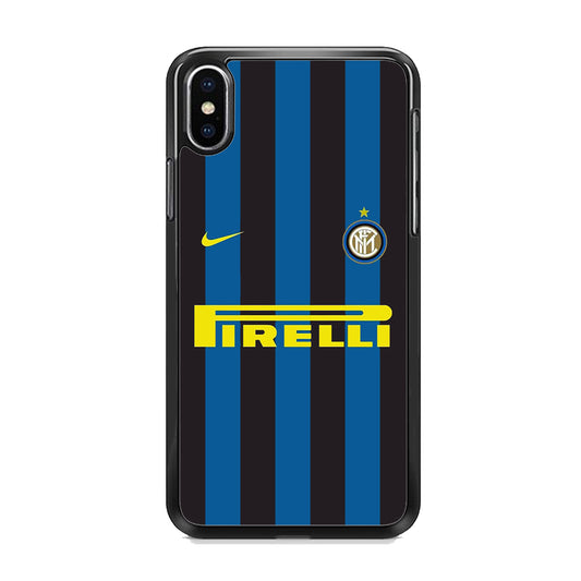 Serie A internazionale Jersey iPhone X Case