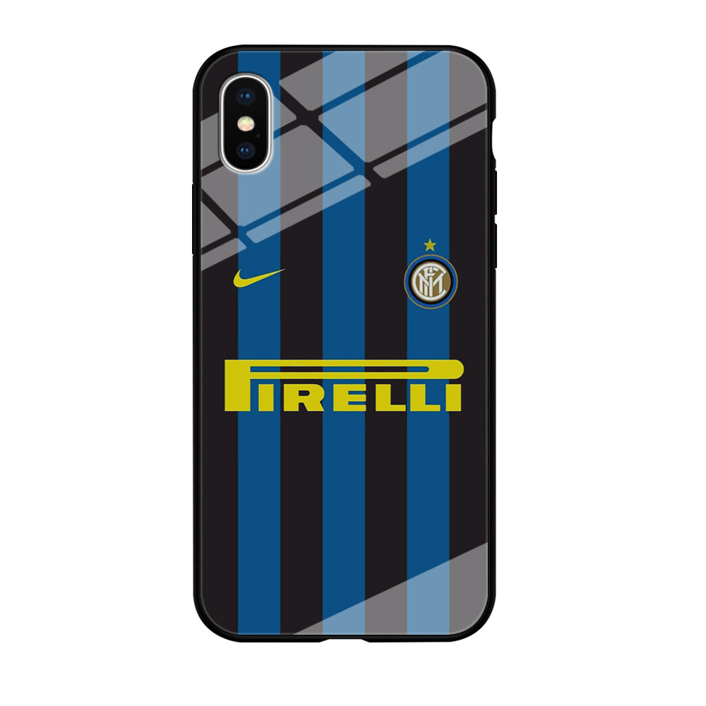 Serie A internazionale Jersey iPhone X Case