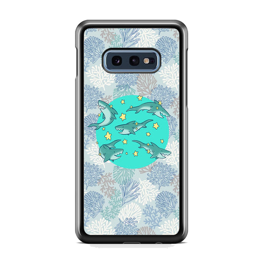 Shark Spin in The Sea Samsung Galaxy S10E Case