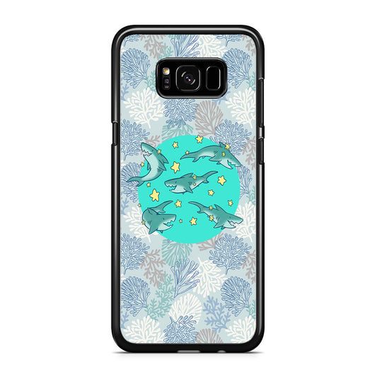 Shark Spin in The Sea Samsung Galaxy S8 Case