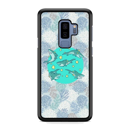 Shark Spin in The Sea Samsung Galaxy S9 Plus Case