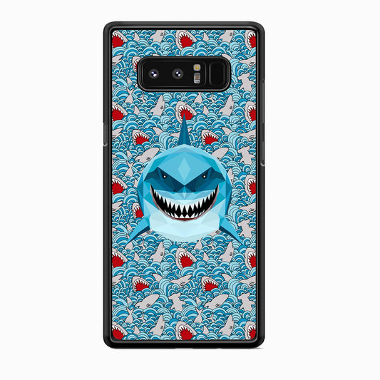Shark, The Predator's Smile Samsung Galaxy Note 8 Case
