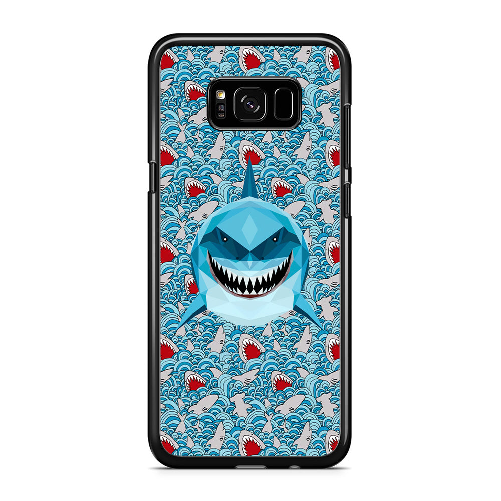 Shark, The Predator's Smile Samsung Galaxy S8 Case