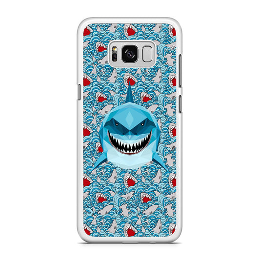 Shark, The Predator's Smile Samsung Galaxy S8 Case