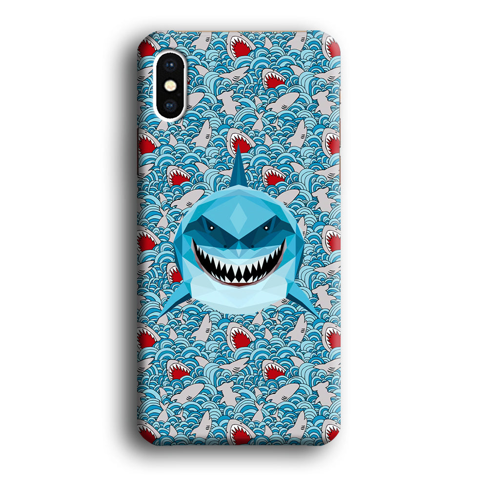 Shark, The Predator's Smile iPhone X Case