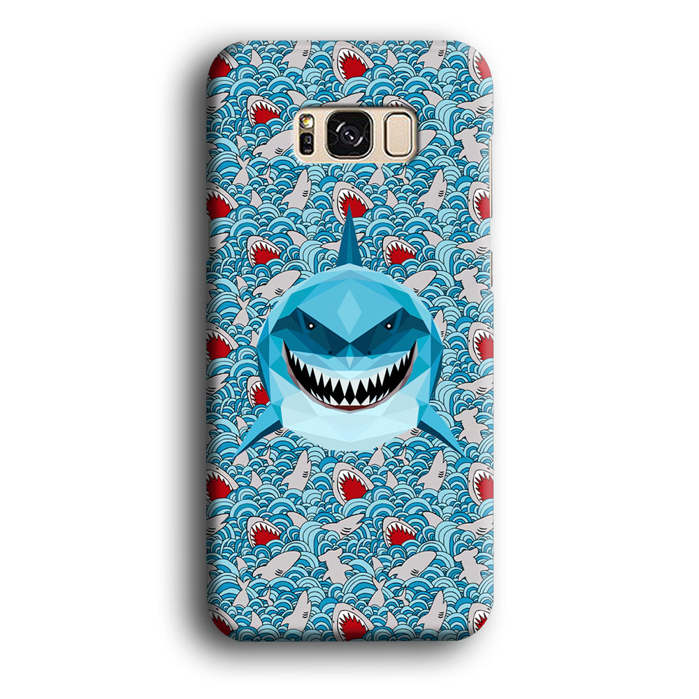 Shark, The Predator's Smile Samsung Galaxy S8 Case