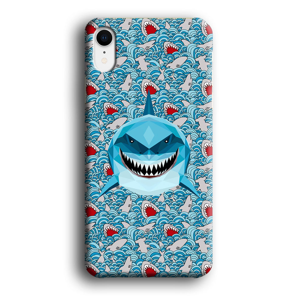 Shark, The Predator's Smile iPhone XR Case