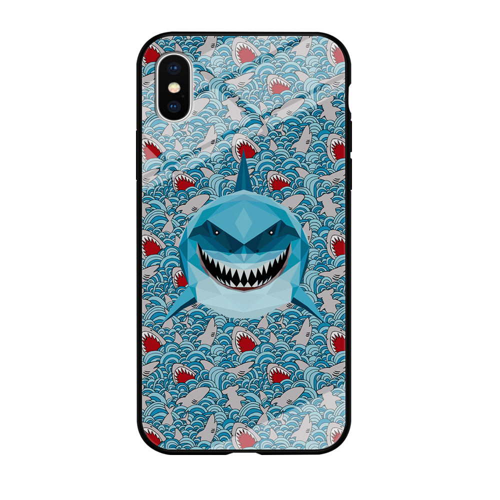 Shark, The Predator's Smile iPhone X Case