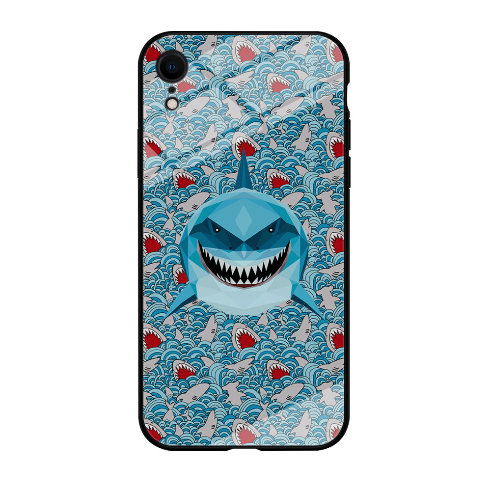 Shark, The Predator's Smile iPhone XR Case