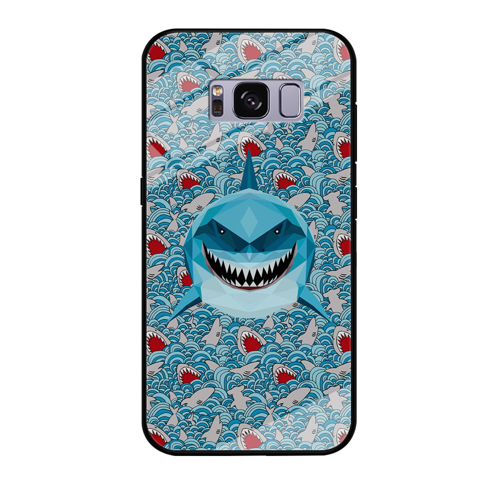 Shark, The Predator's Smile Samsung Galaxy S8 Case
