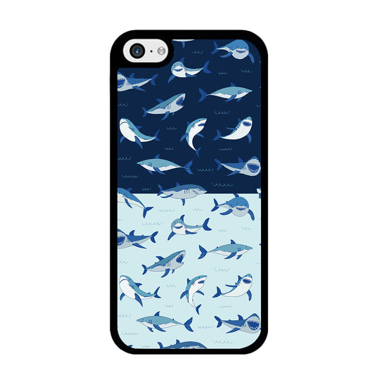 Sharks on The Layer of Ocean iPhone 5 | 5s Case - Carneyforia