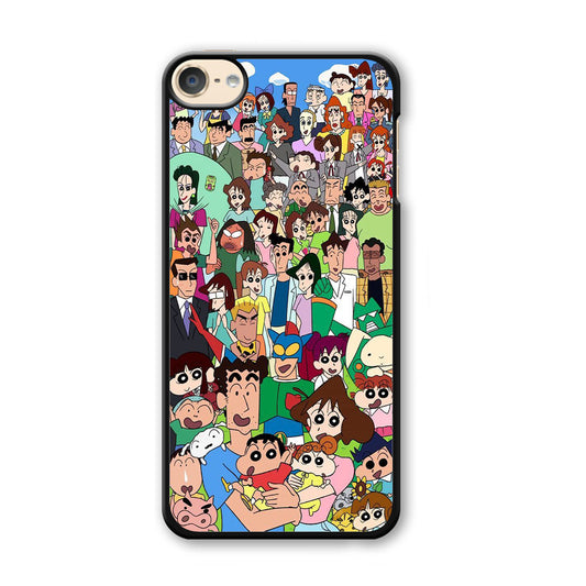 Shinchan All Character iPod Touch 6 Case - Carneyforia