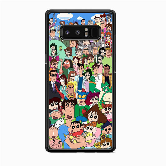 Shinchan All Character Samsung Galaxy Note 8 Case