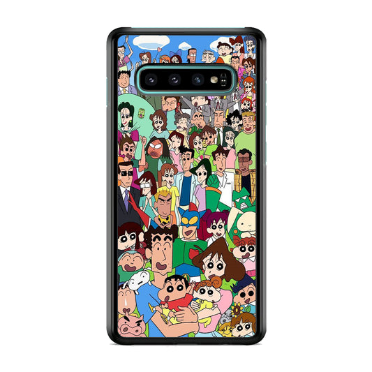 Shinchan All Character Samsung Galaxy S10 Case