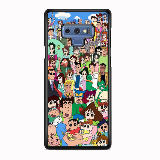 Shinchan All Character Samsung Galaxy Note 9 Case