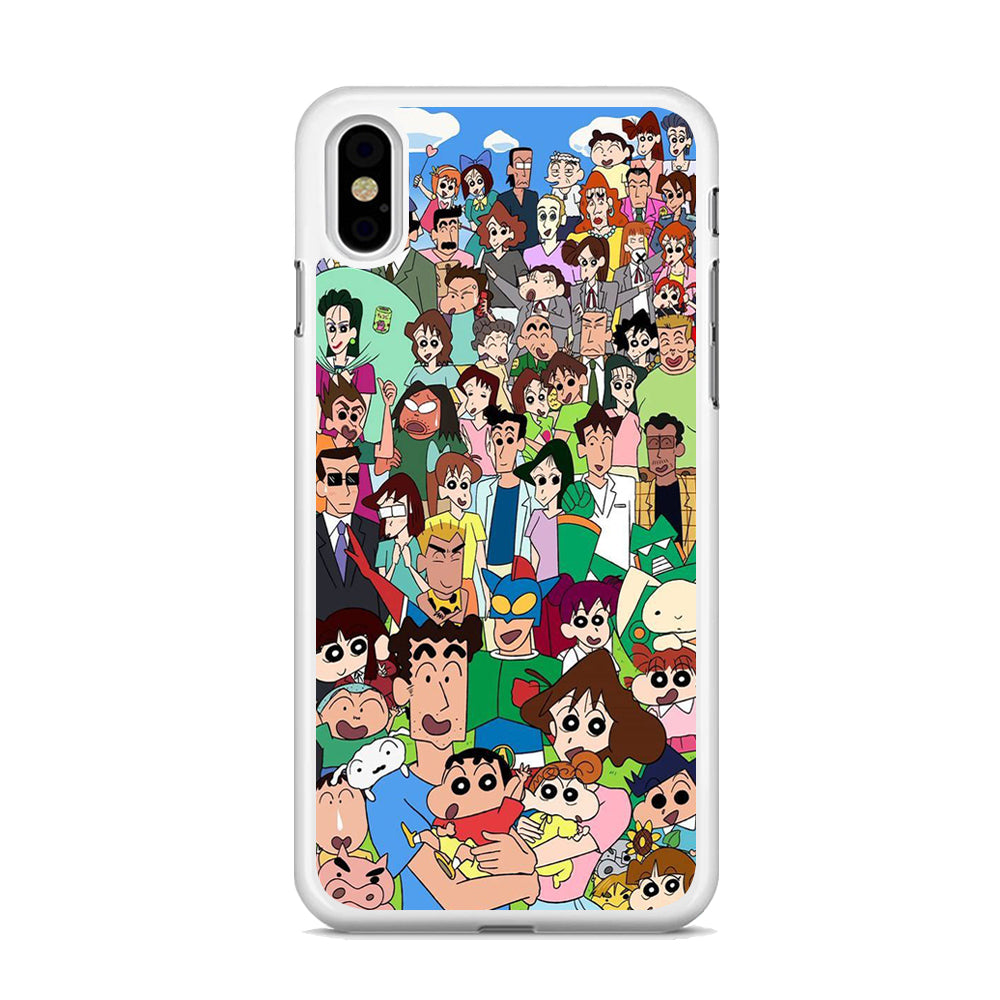 Shinchan All Character iPhone XS MAX Case