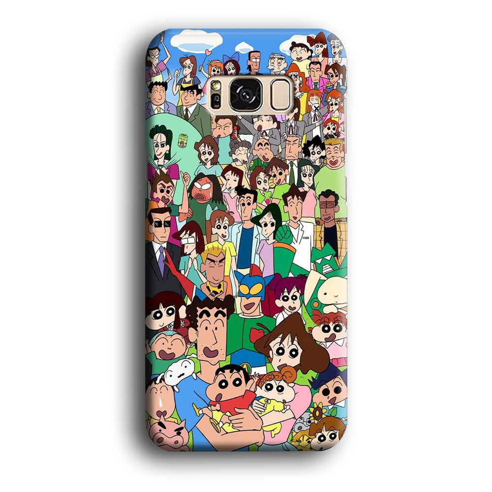 Shinchan All Character Samsung Galaxy S8 Case