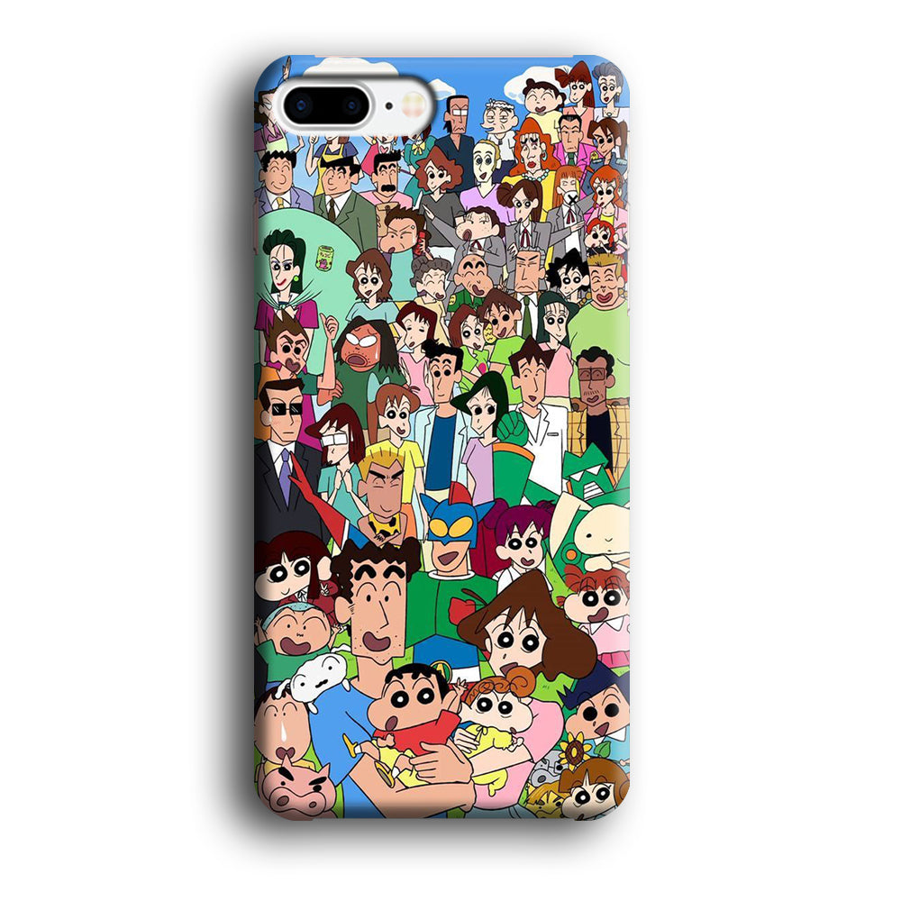 Shinchan All Character iPhone 7 Plus Case