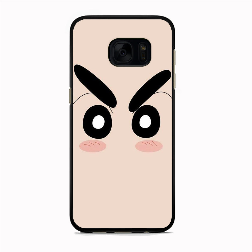Shinchan Close Up Face Samsung Galaxy S7 Edge Case