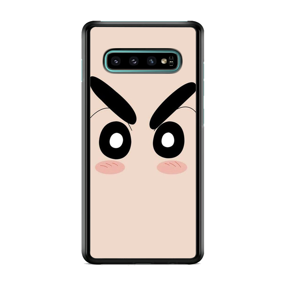 Shinchan Close Up Face Samsung Galaxy S10 Case