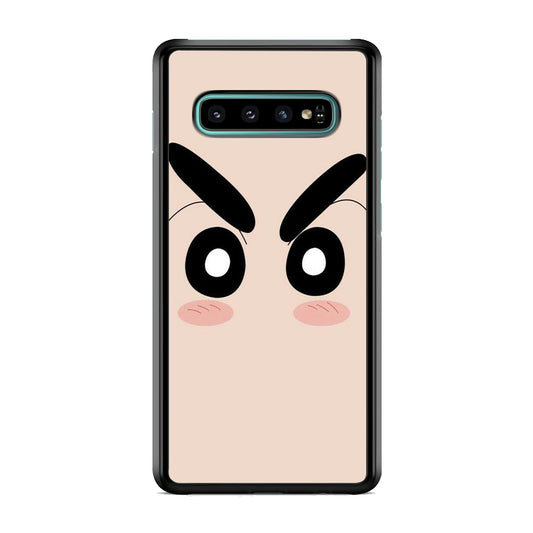Shinchan Close Up Face Samsung Galaxy S10 Case