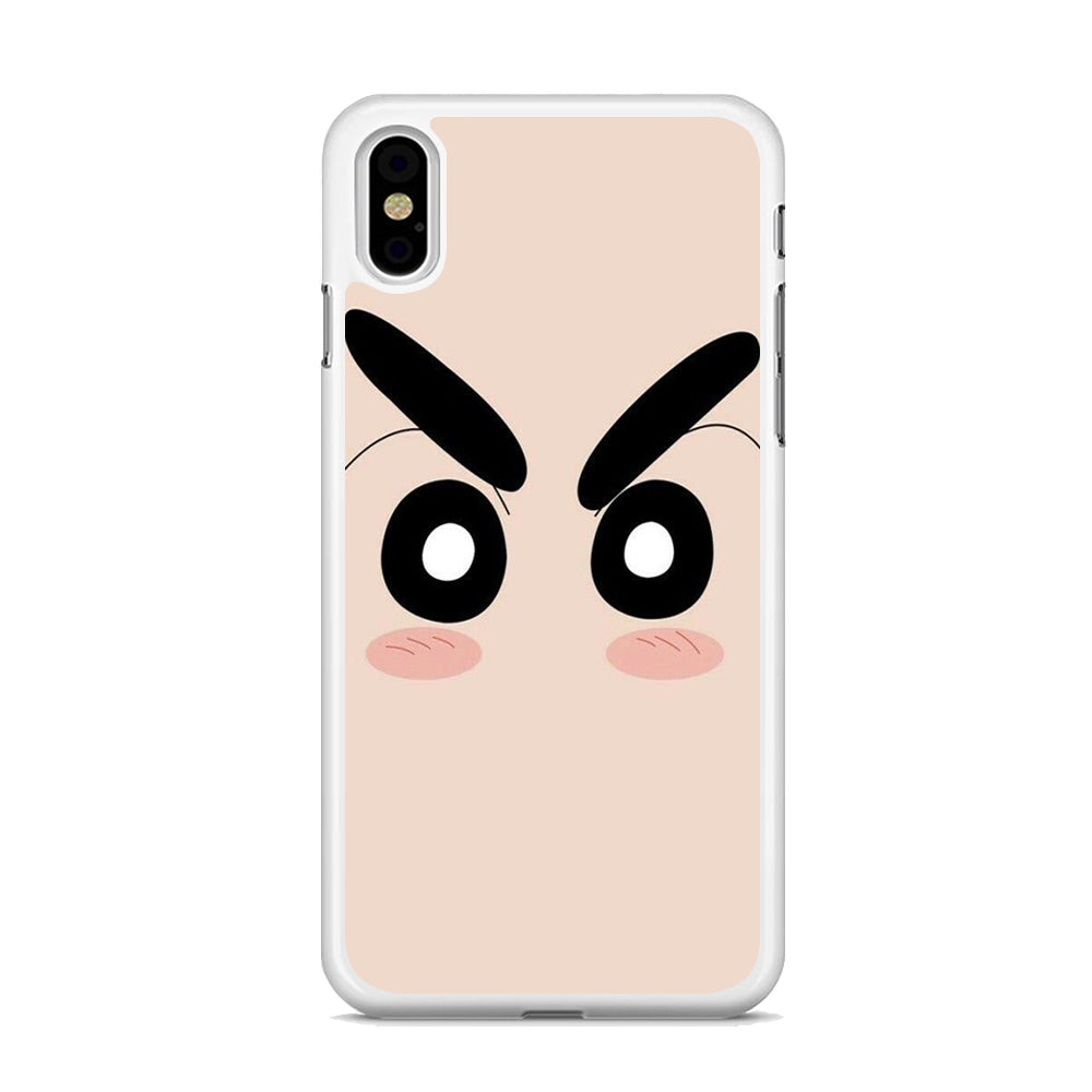 Shinchan Close Up Face iPhone X Case