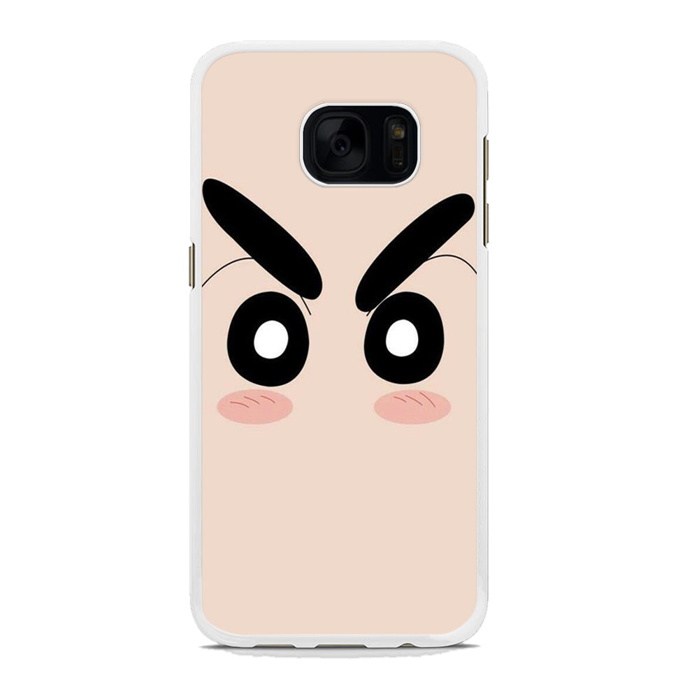 Shinchan Close Up Face Samsung Galaxy S7 Edge Case