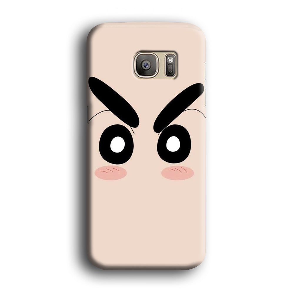 Shinchan Close Up Face Samsung Galaxy S7 Edge Case