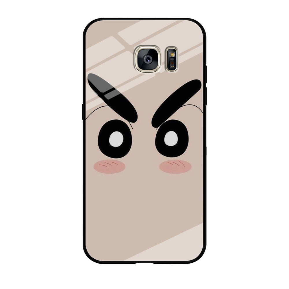 Shinchan Close Up Face Samsung Galaxy S7 Edge Case