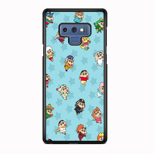 Shinchan Sticker Emoji Samsung Galaxy Note 9 Case