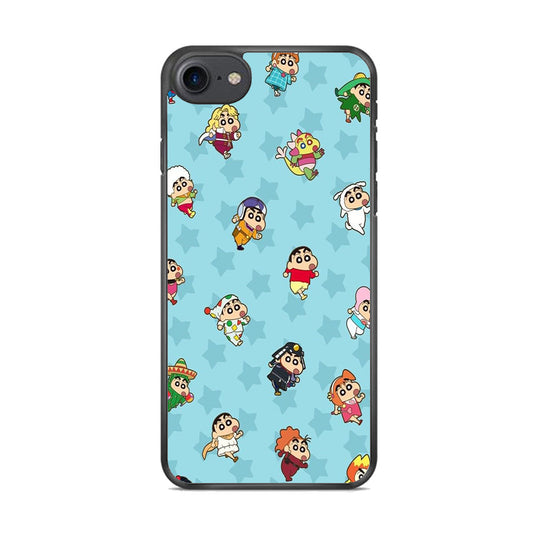 Shinchan Sticker Emoji iPhone 7 Case