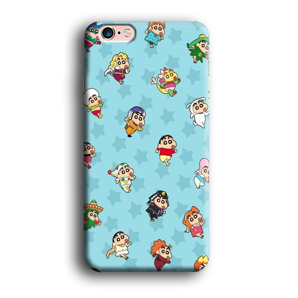 Shinchan Sticker Emoji iPhone 6 Plus | 6s Plus Case