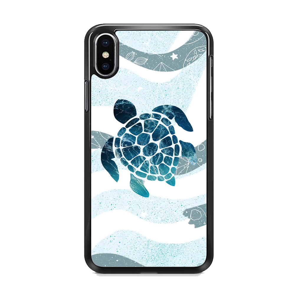 Signature of Ocean iPhone X Case