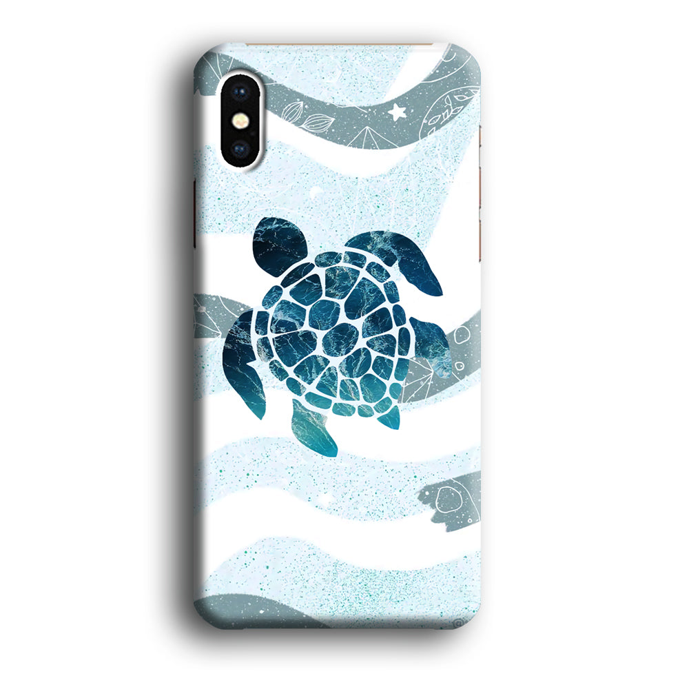 Signature of Ocean iPhone X Case