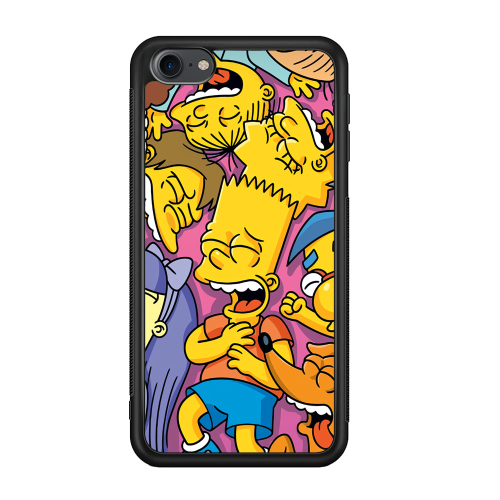 Simpson Bust Up Bart iPod Touch 6 Case - Carneyforia