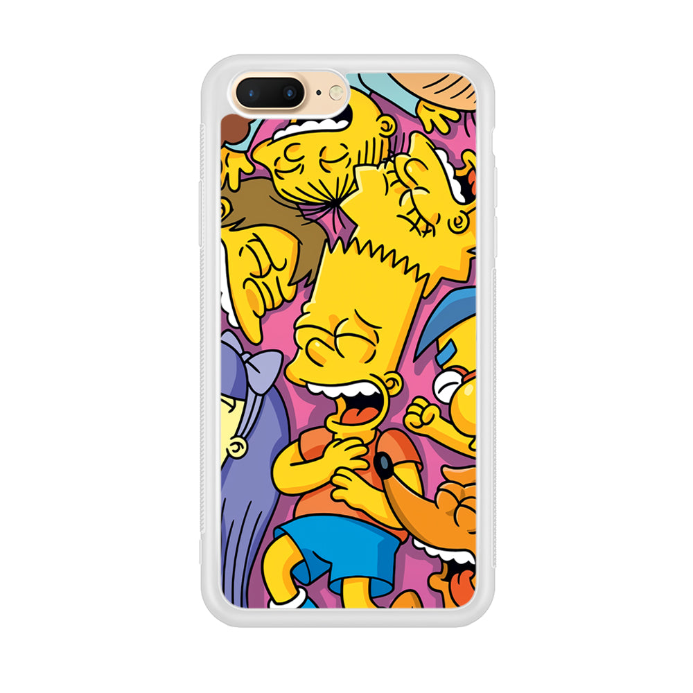 Simpson Bust Up Bart iPhone 8 Plus Case