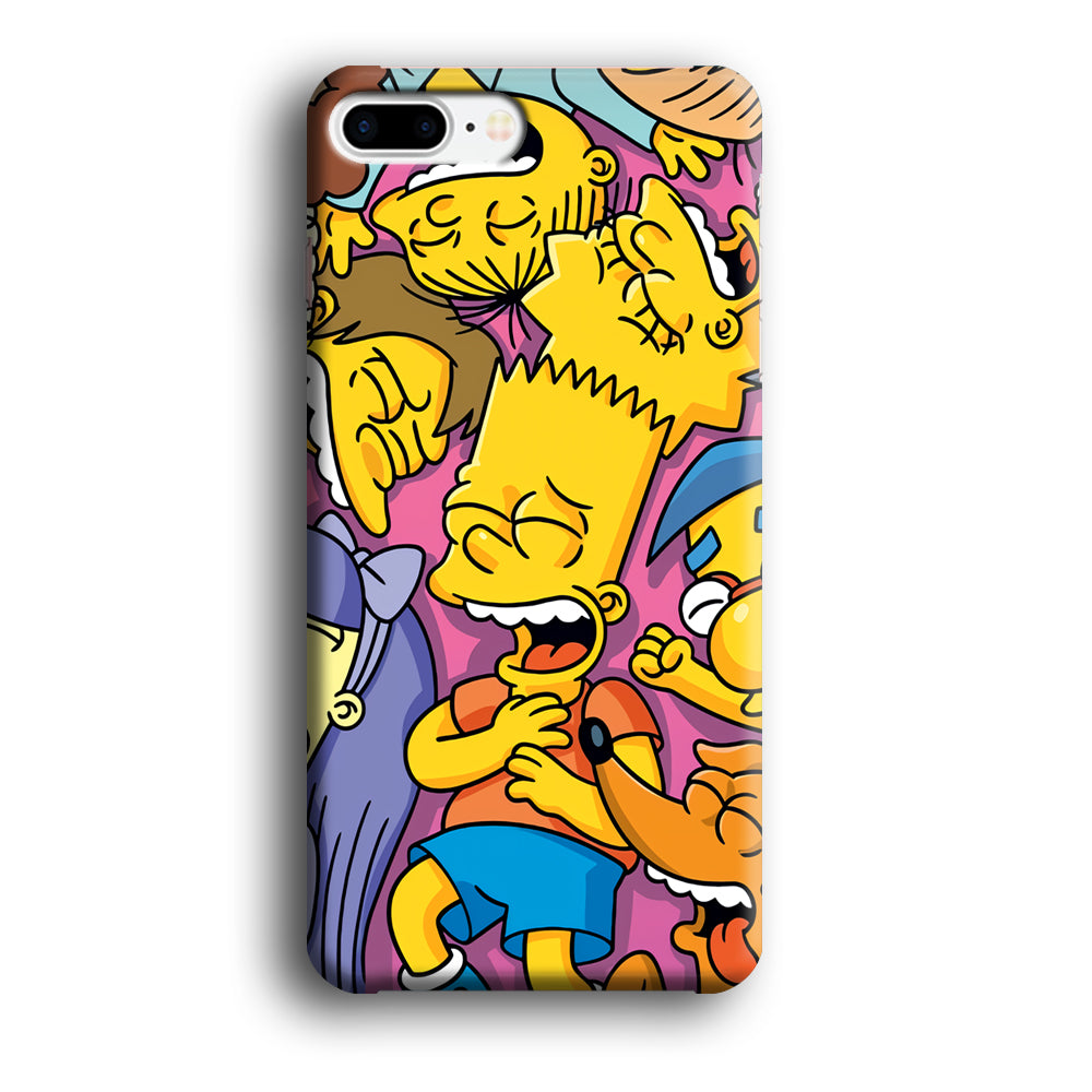 Simpson Bust Up Bart iPhone 8 Plus Case