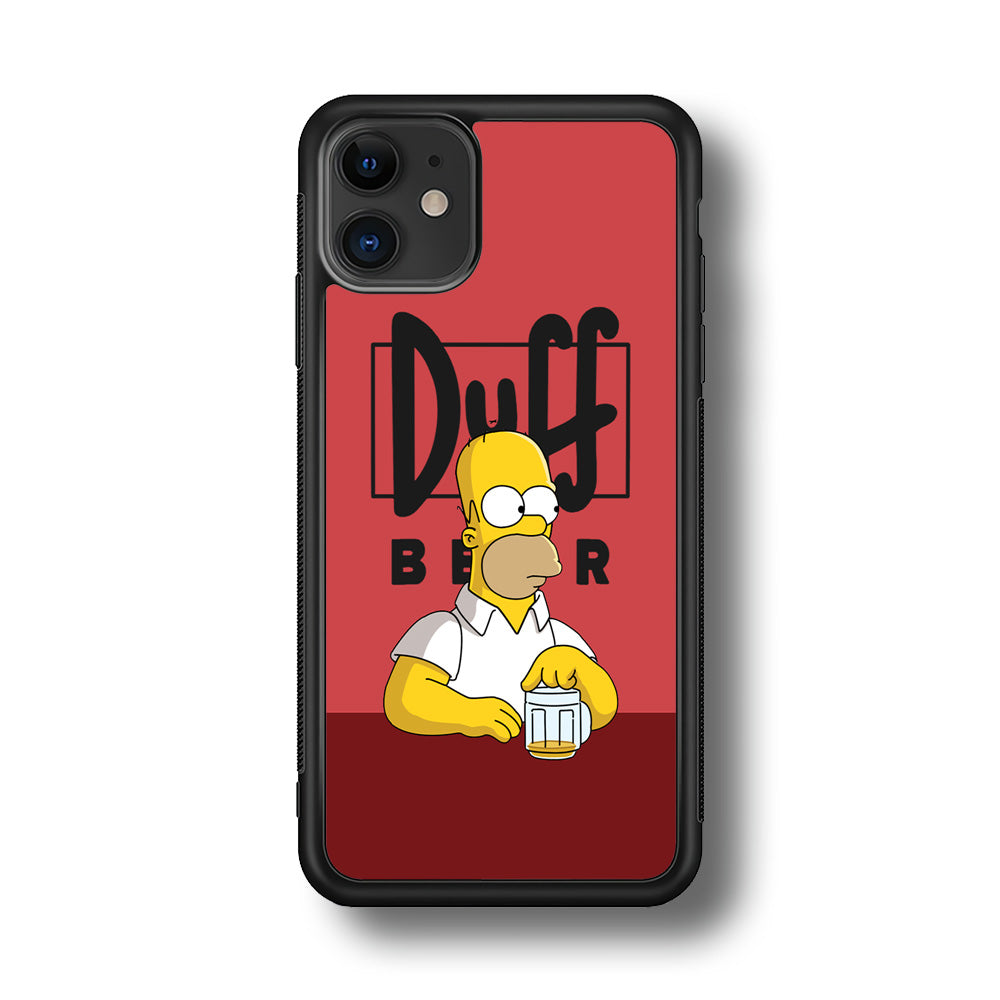 Simpson Duff Beer iPhone 11 Case