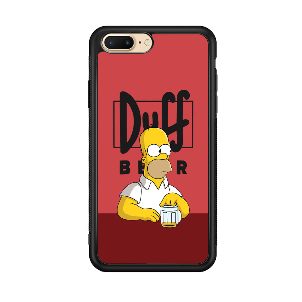 Simpson Duff Beer iPhone 8 Plus Case