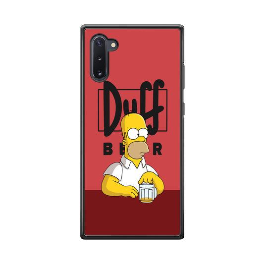 Simpson Duff Beer Samsung Galaxy Note 10 Case