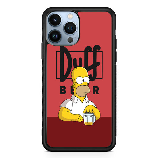 Simpson Duff Beer iPhone 13 Pro Case
